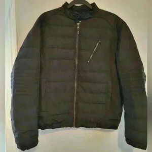 Michael Kors black quilted jacket